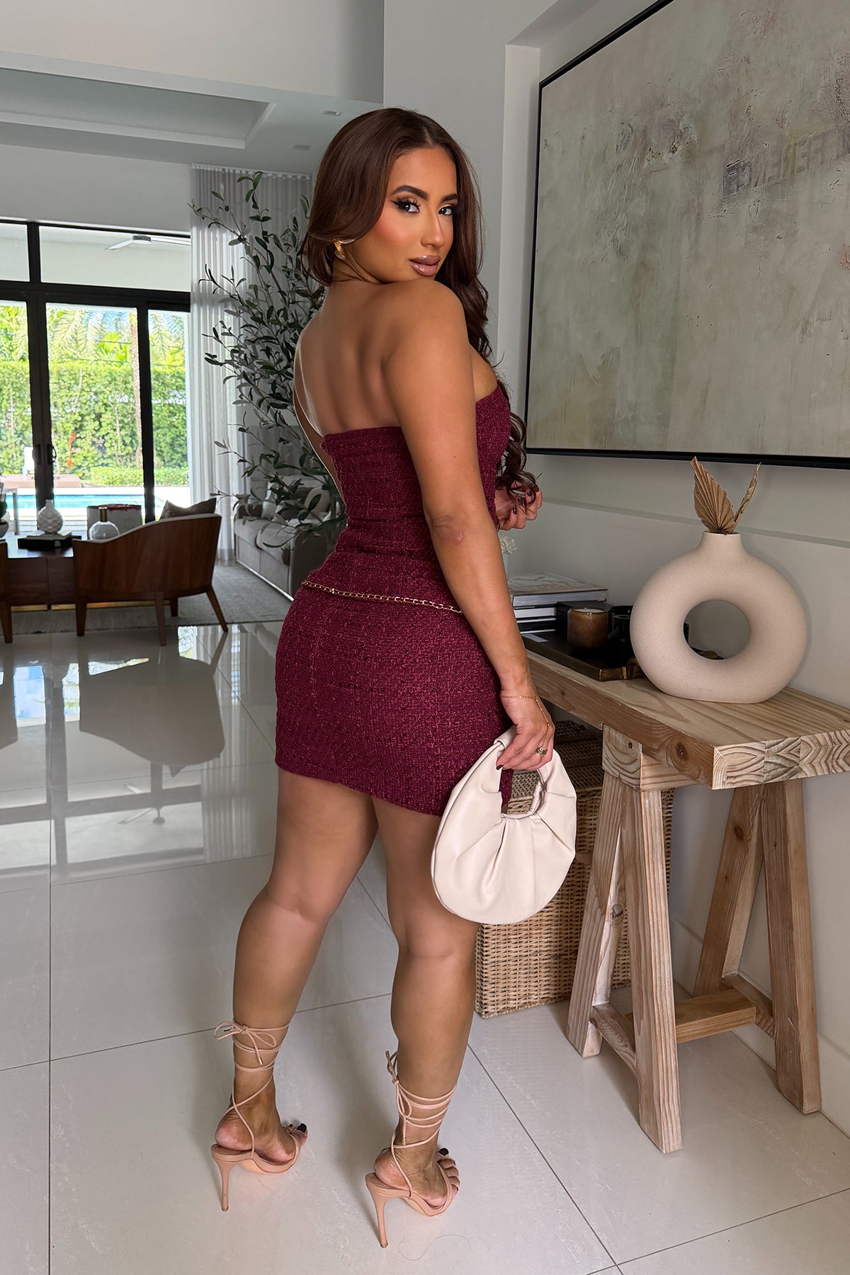 MY LOVE FOR TWEED SKIRT SET