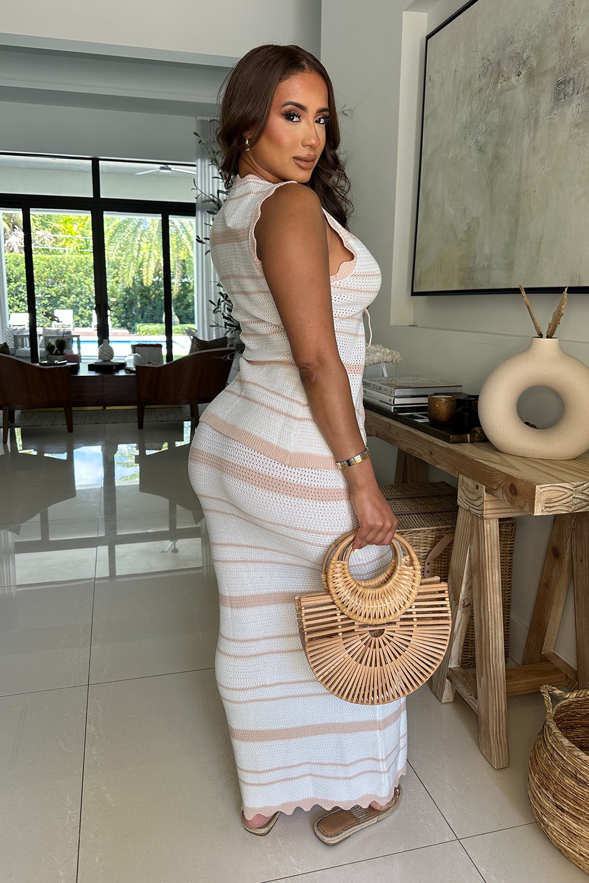 SANDY BEACHES SKIRT SET