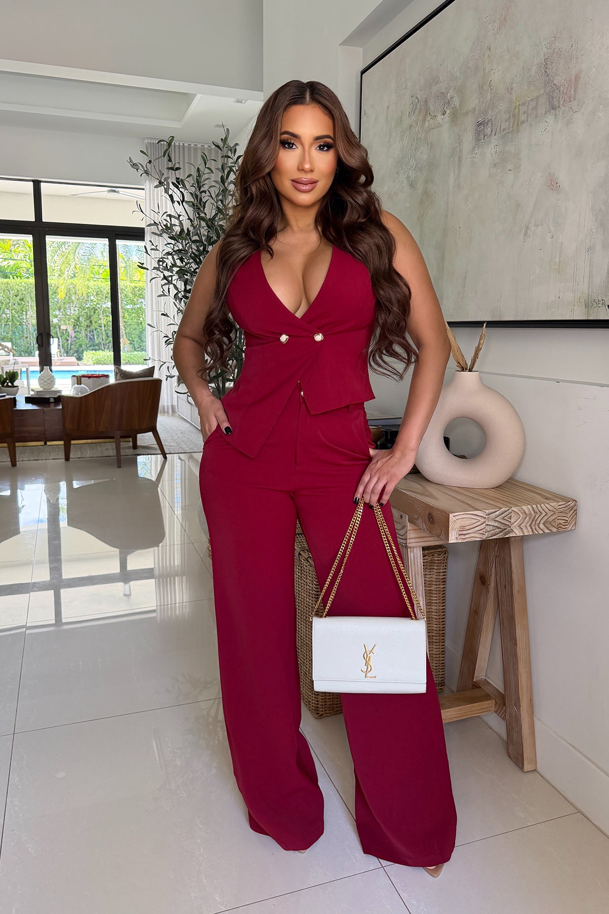 TOO CONFIDENT PANT SET
