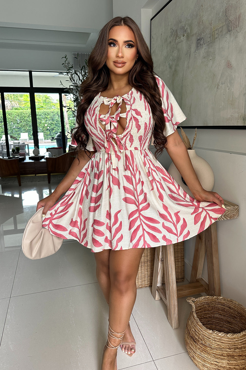 mini dresses with square neckline Sleeveless A-Line Dress – Luxandluxy Color:Dusty Rose* s Womens Blouses Dressy Business